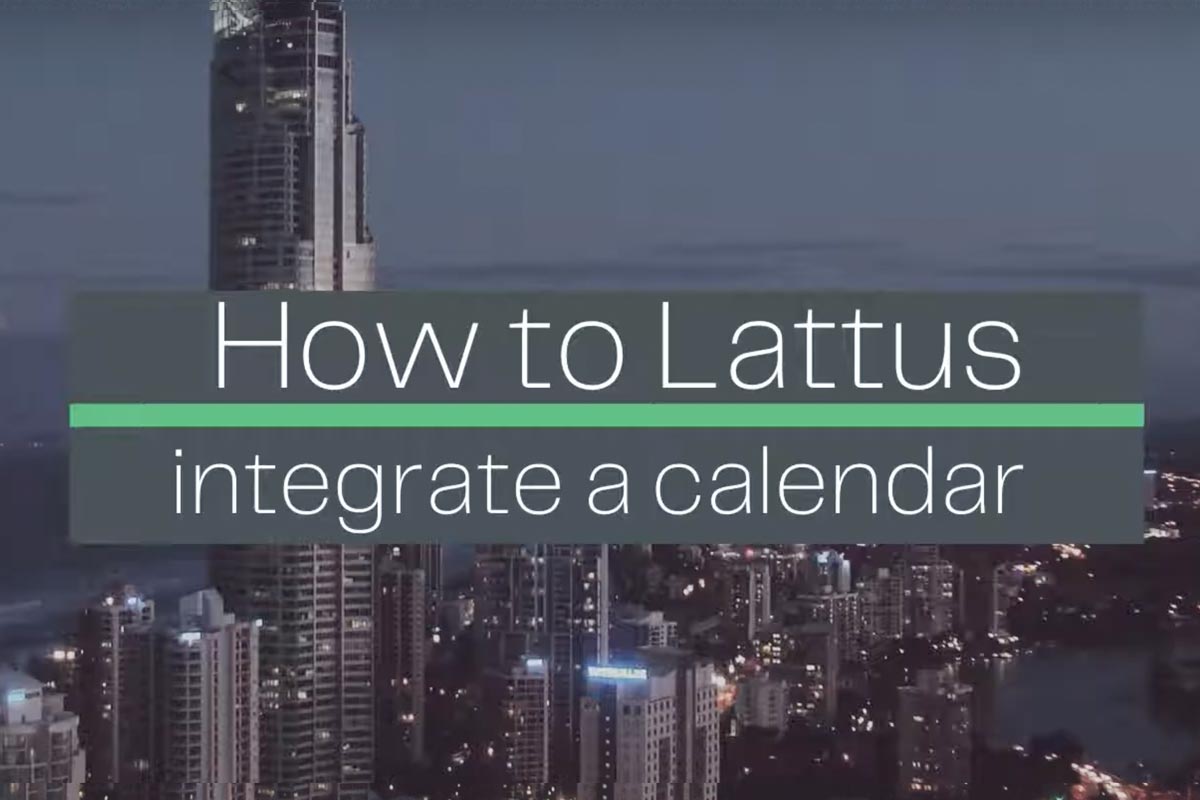 Integrate A Calendar Lattitude